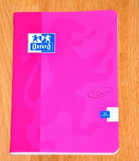 Zdjęcie oferty: Zeszyt w kratkę A5 Oxford 60 kartki Soft Touch