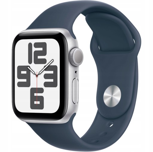 Zdjęcie oferty: Nowy Apple Watch SE GPS 40mm Silver Case Blue Band