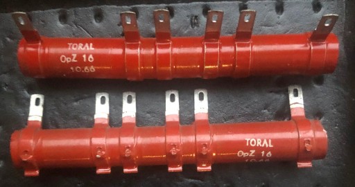 Zdjęcie oferty: OpZ16 400R 130R 250R 16W TORAL REZYST zabytek PRL 