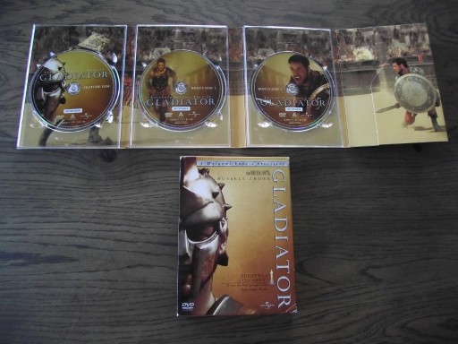 Zdjęcie oferty: GLADIATOR ,kolekcjonerskie DVD, digipack ,polski