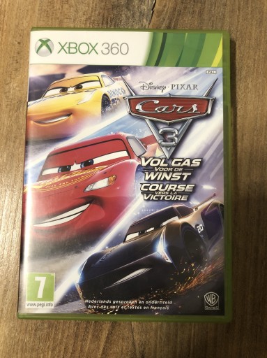 Zdjęcie oferty: Cars 3 Xbox 360 Auta 3 Zygzak wysokie obroty