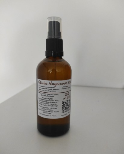 Zdjęcie oferty: Oliwka magnezowa 50% -100 ml