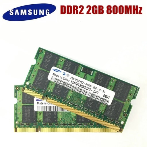 Zdjęcie oferty: Pamięć RAM 2 GB SAMSUNG 2Rx8 PC2-6400S-666-12-E3