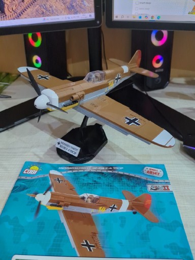 Zdjęcie oferty: Cobi Messerschmitt BF109 F4 tropic