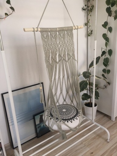 Zdjęcie oferty: hamak dla kota makrama diy boho legowisko 