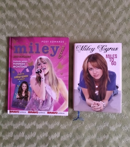 Zdjęcie oferty: Miley Cyrus_ 2 książki