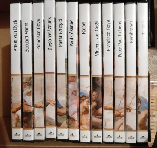 Zdjęcie oferty: 12 płyt DVD Wielka Kolekcja Sławnych Malarzy