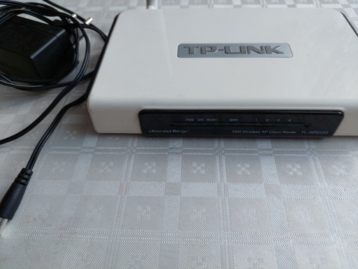 Zdjęcie oferty: Router TP-LINK TL-WR543G, 802.11 g, 54 Mb/s