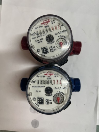 Zdjęcie oferty: Wodomierze Metron 1,0 m3/h 1/2” z kompozytu