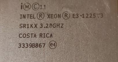 Zdjęcie oferty: Procesor XEON E3-1225V3