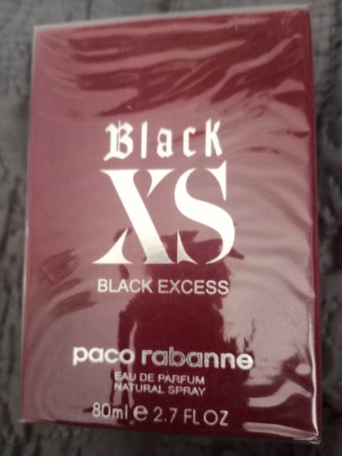 Zdjęcie oferty: Perfumy Black XS Excess Paco Rabanne 80ml