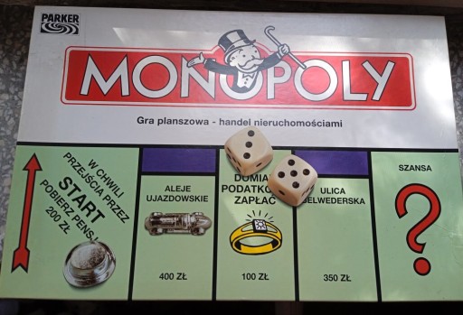 Zdjęcie oferty: Gra Monopoly handel nieruchomościami 