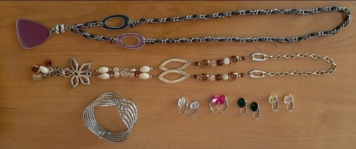 Zdjęcie oferty: Komplet zestaw biżuterii naszyjnik kolczyki branso