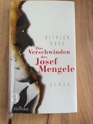 Zdjęcie oferty: Olivier Guez Der verschwinden des Josef Mengele