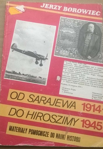 Zdjęcie oferty: Od Sarajewa do Hiroszimy Historia powszechna