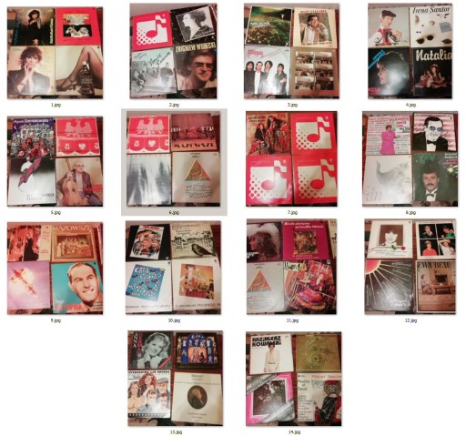 Zdjęcie oferty: 47 plyt polskie hity PRL z lat  80-tych 