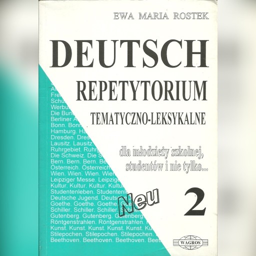 Zdjęcie oferty: Deutsch Repetytorium tematyczno-leksykalne 2
