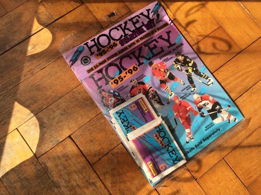 Zdjęcie oferty: # PANINI 'HOCKEY NHL 95/96 UNIKAT NOWY ALBUM+10P #