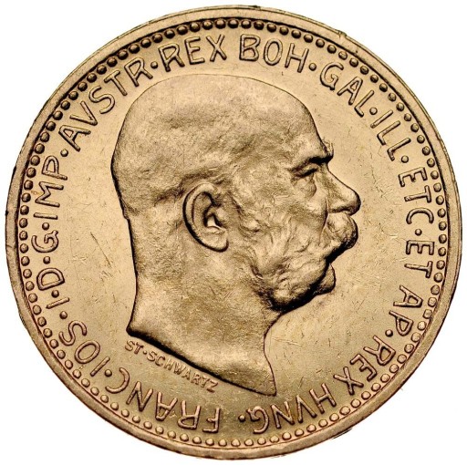 Zdjęcie oferty: Austria, 10 koron 1910, Franz Josef, st 2/1-