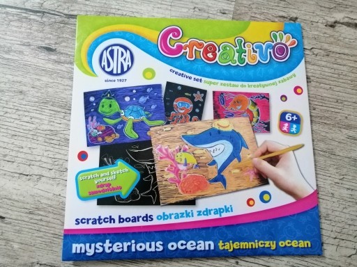 Zdjęcie oferty: ZESTAW KREATYWNY ASTRA CREATIVO TAJEMNICZY OCEAN