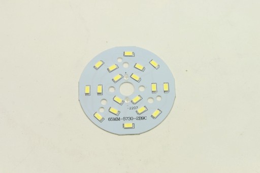 Zdjęcie oferty: PCB LED 5730 9Wat biały zimny 65mm 280-300mA  28V