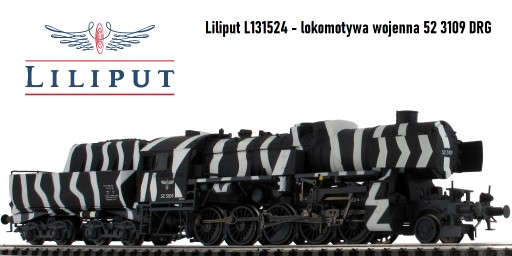 Zdjęcie oferty: Liliput 131524 - lokomotywa wojenna 52 3109 DRG