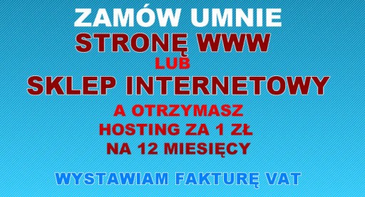 Zdjęcie oferty: Strona www, sklep, hosting