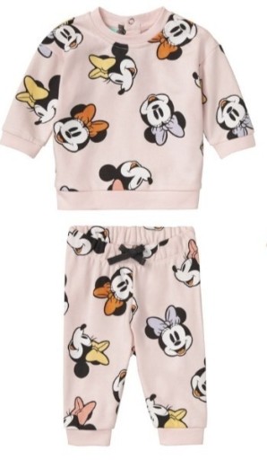 Zdjęcie oferty: Dres niemowlęcy 62/68 2-4m Disney 80% bio bawełna 