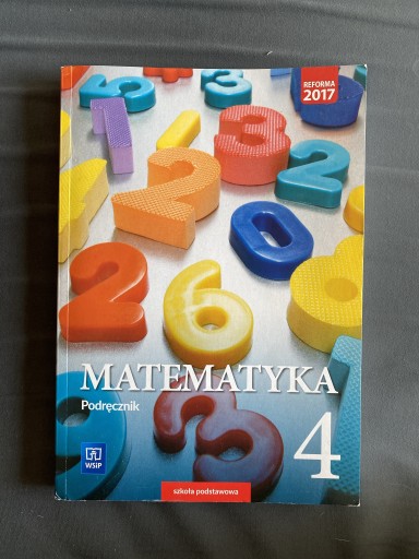 Zdjęcie oferty: Książka do matematyki kl. 4