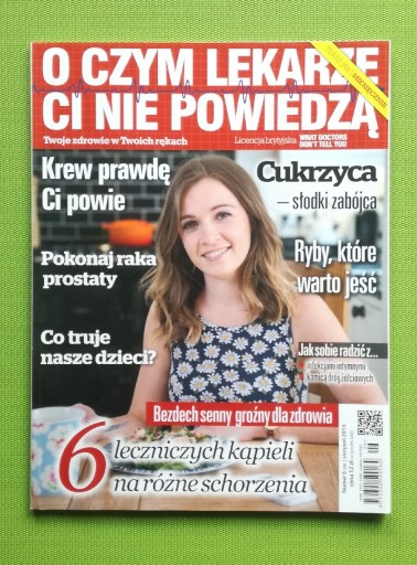 Zdjęcie oferty: Czasopismo O CZYM LEKARZE CI NIE POWIEDZĄ 6/2016