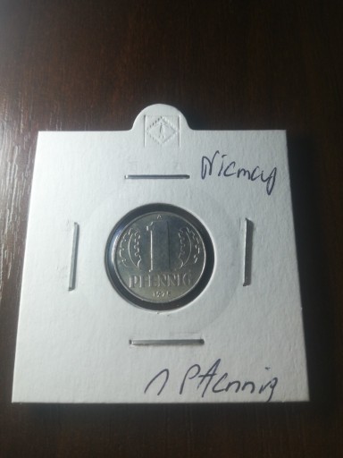 Zdjęcie oferty: Niemcy Wschodnie NRD 1 fenig pfennig 1975 A Berlin