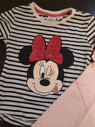 Zdjęcie oferty: Koszulki Minie Disney motylki 92 1,5-2 lata