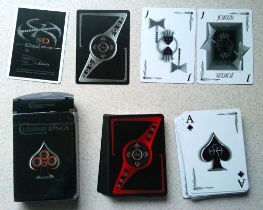 Zdjęcie oferty: CHROME KINGS kolekcjonerskie karty do  gry