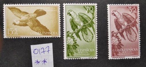 Zdjęcie oferty: 0177 Gwinea Hiszpania kolonie fauna ptaki **