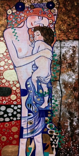 Zdjęcie oferty: Obraz Gustava Klimta "MACIERZYŃSTWO" kopia 