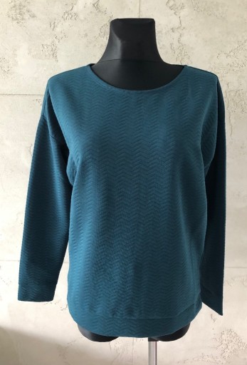 Zdjęcie oferty: NOWY Turkusowy sweter tunika bluzka L 40