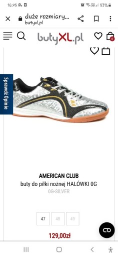 Zdjęcie oferty: Nowe buty ,,halówki,, American Club, rozmiar 39. 