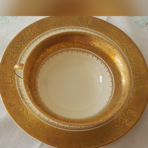 Zdjęcie oferty: ROSENTHAL Filiżanka Talerz 1921-30r.DUŻA ZŁOTA