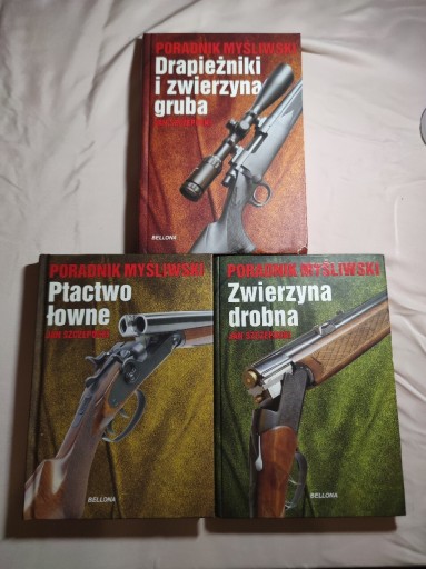 Zdjęcie oferty: Jan Szczepocki. Poradnik myśliwego. Zestaw 3