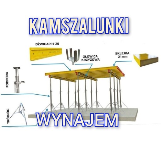 Zdjęcie oferty: Wypożyczalnia szalunków stropowych wynajem  