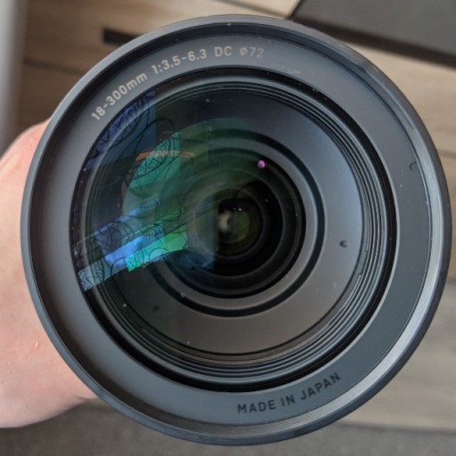 Zdjęcie oferty: Sigma C 18-300 OS HSM Nikon przednia soczewka INNE