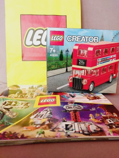 Zdjęcie oferty: LEGO Creator 40220 Lonon Bus + katalog 