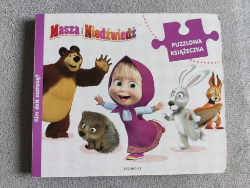 Zdjęcie oferty: Puzzlowa książka z serii Masza i Niedźwiedź