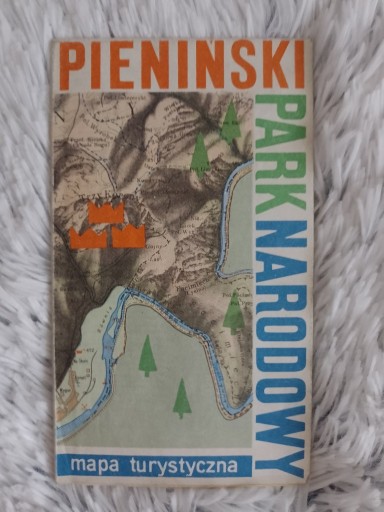 Zdjęcie oferty: Pieniński Park Narodowy mapa 1977