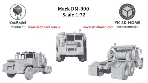 Zdjęcie oferty: Mack DM-800 traktor 1/72