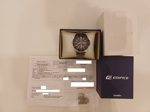 Zdjęcie oferty: ZEGAREK CASIO EFR-100SB-1AVEF używany, gw. 1msc