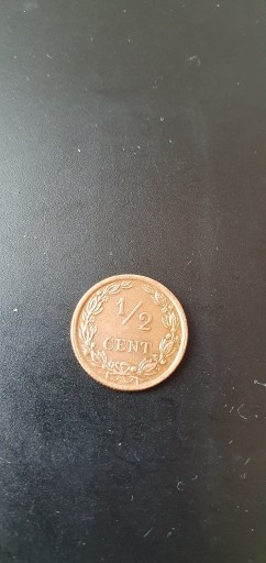 Zdjęcie oferty: Holandia 1/2 centa 1903 rok