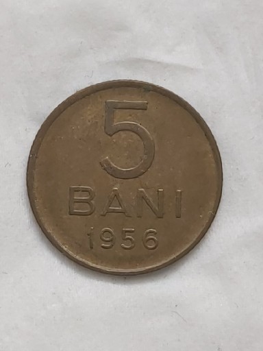 Zdjęcie oferty: 427 Rumunia 5 bani, 1956