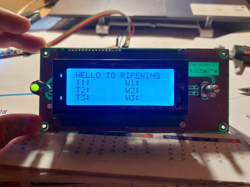 Zdjęcie oferty: Moduł wyświetlacza LCD z enkoderem +dioda syg.