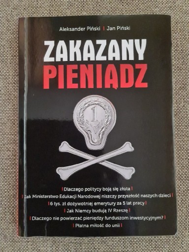 Zdjęcie oferty: Aleksander Piński, Jan Piński Zakazany pieniądz 